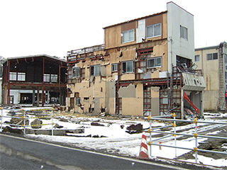 Destroyed building (Kesennuma)
